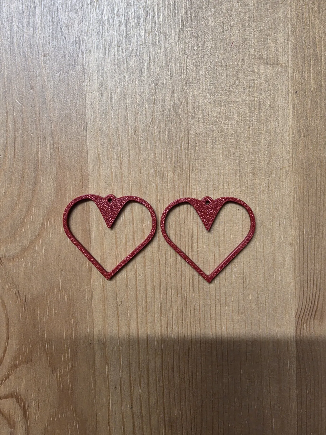 Heart Earrings view 2