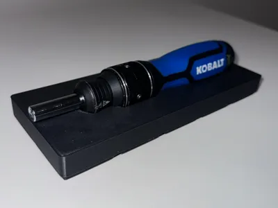 Kobalt Screwdriver Gridfinity 5x2 Bin