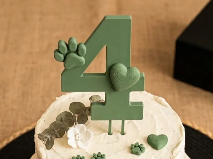 Hunde-Geburtstagstortenaufsatz 4