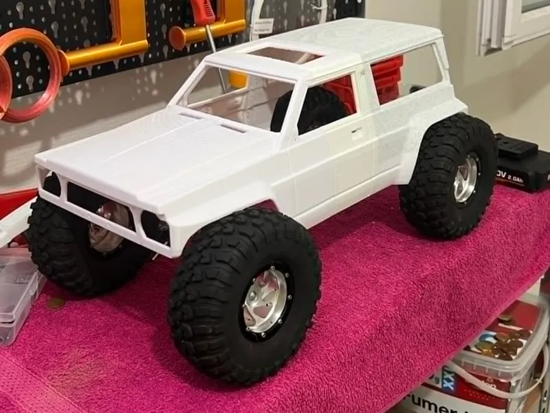 NISSAN PATROL Y60 1/10 Parte 1