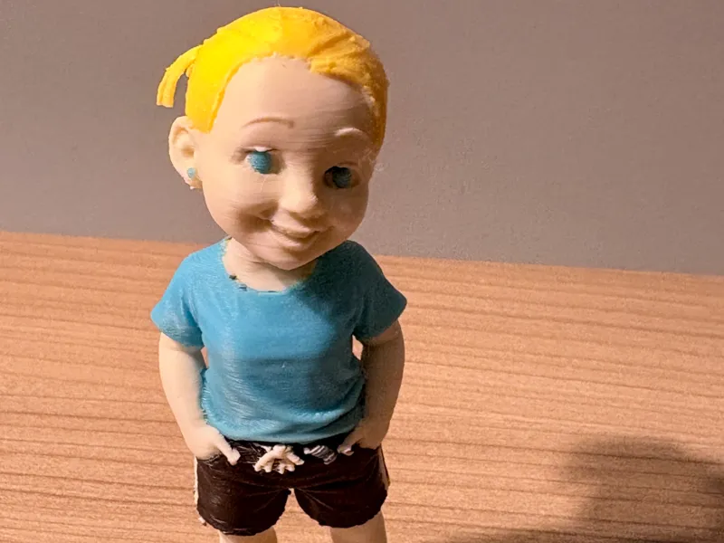 Comicfigur Mädchen
