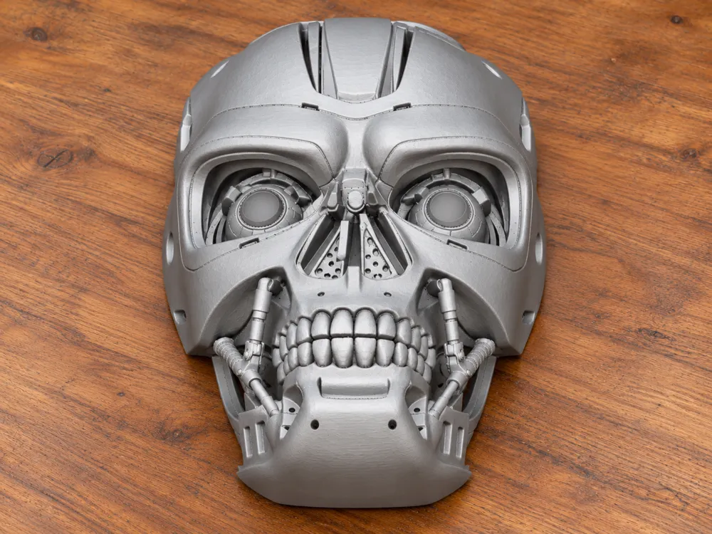 máscara de Terminator - Modelo de impresión 3D gratuito - MakerWorld