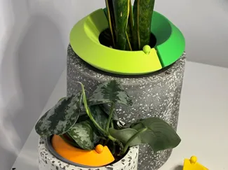 Plant self-watering system