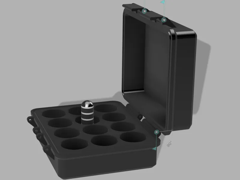 Laser Level Marker Storage Box