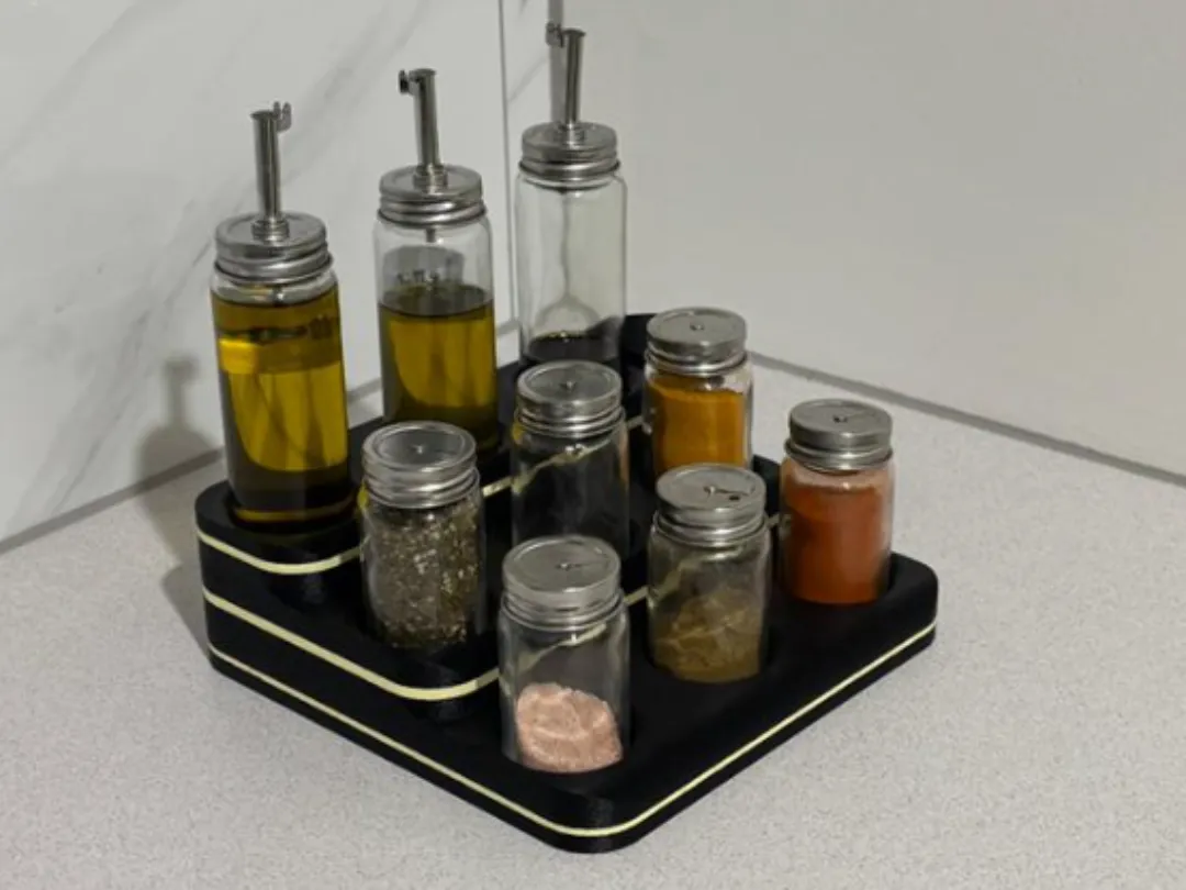 Spices Container Holder/Rake IKEA CITRONHAJ - Free 3D Print Model ...