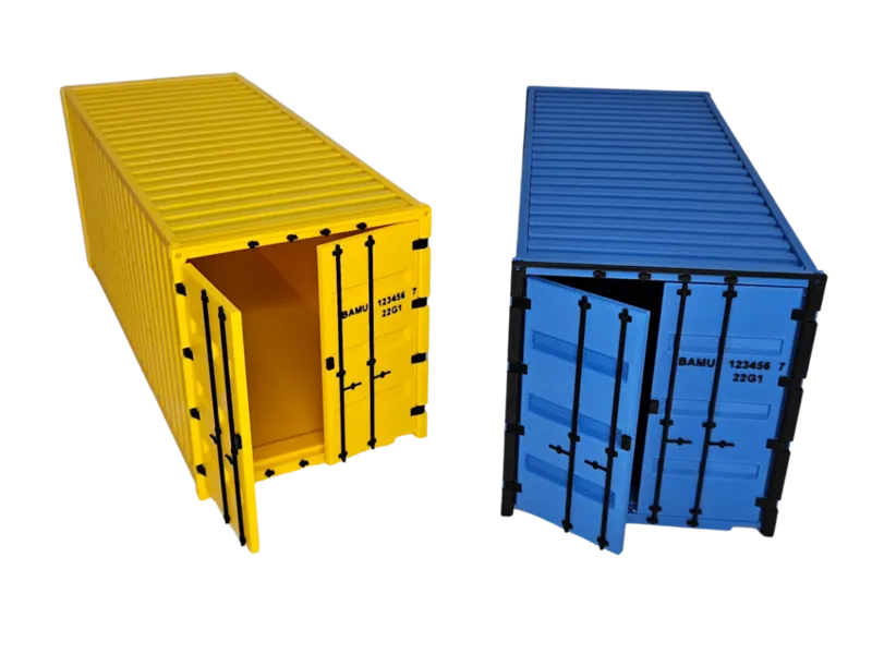20 ft Container 1:24 Scale