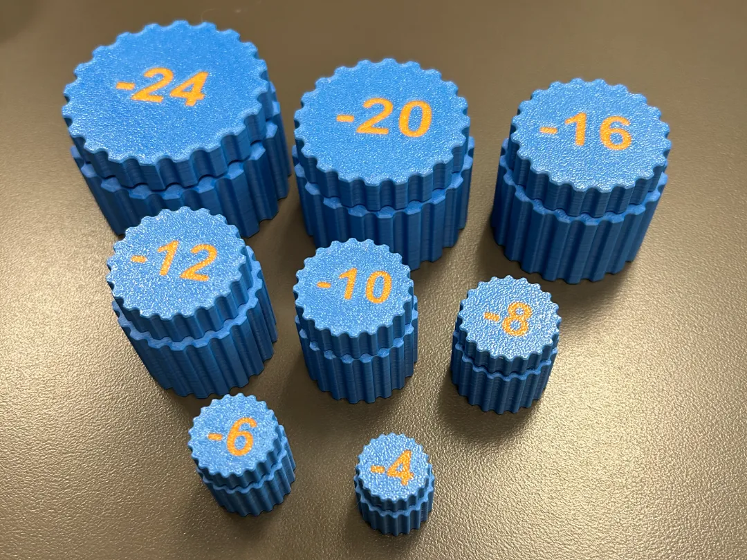Two Face Plug O-Ring Face Caps and Plugs - Free 3D Print Model - MakerWorld