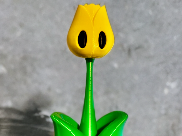 Niedliche Tulpe - zum Stecken und Verkleben