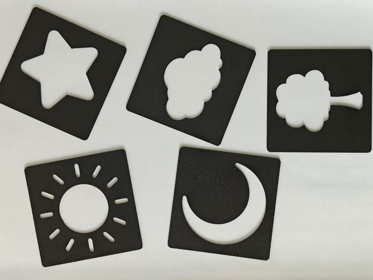 Plantilla montessori elementos