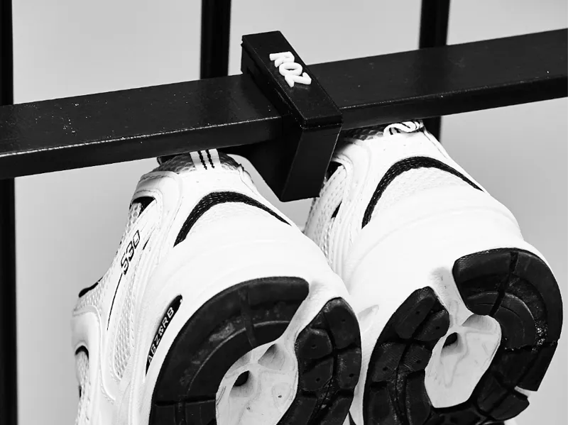 Hanging Shoe Rack - Stair Railing