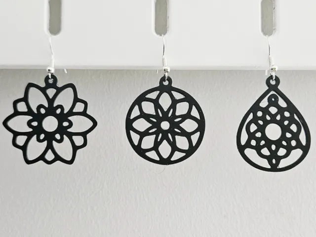 Flower Earring Set