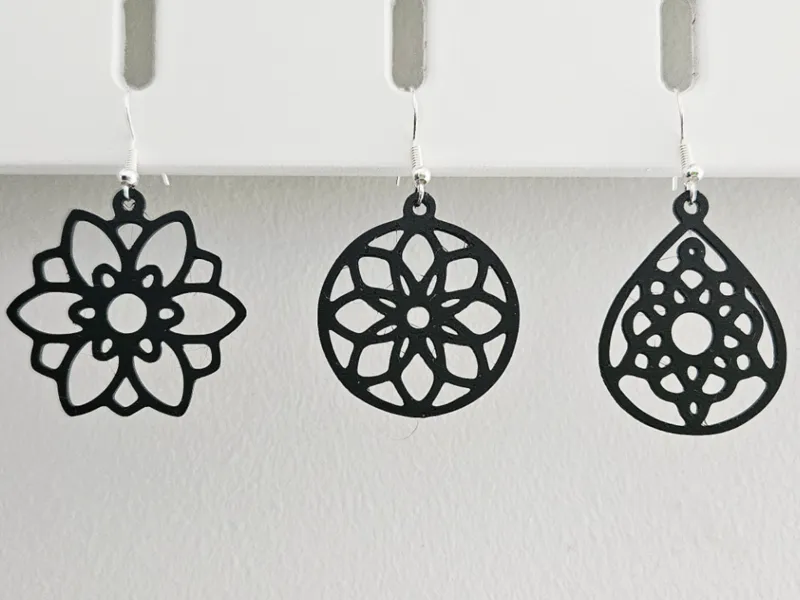 Flower Earring Set
