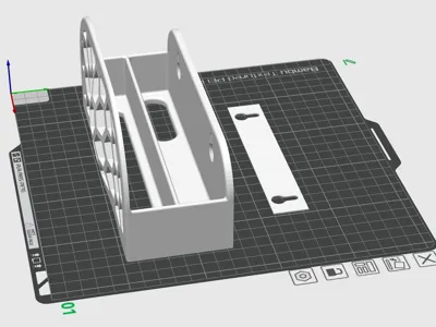 Hanging shelf for the Xiaomi 768C router