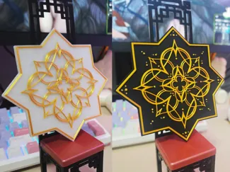 赛博掐丝_传统纹样04