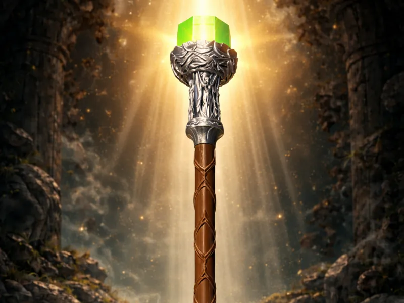 Mythic Modular Scepter — Crystal Edition