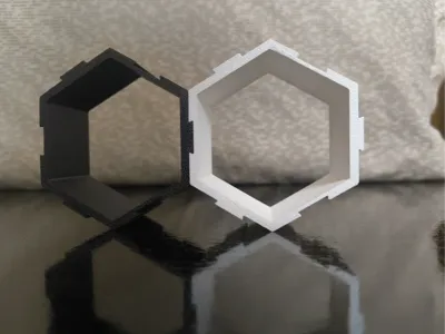 Modular Hexagonal Shelf