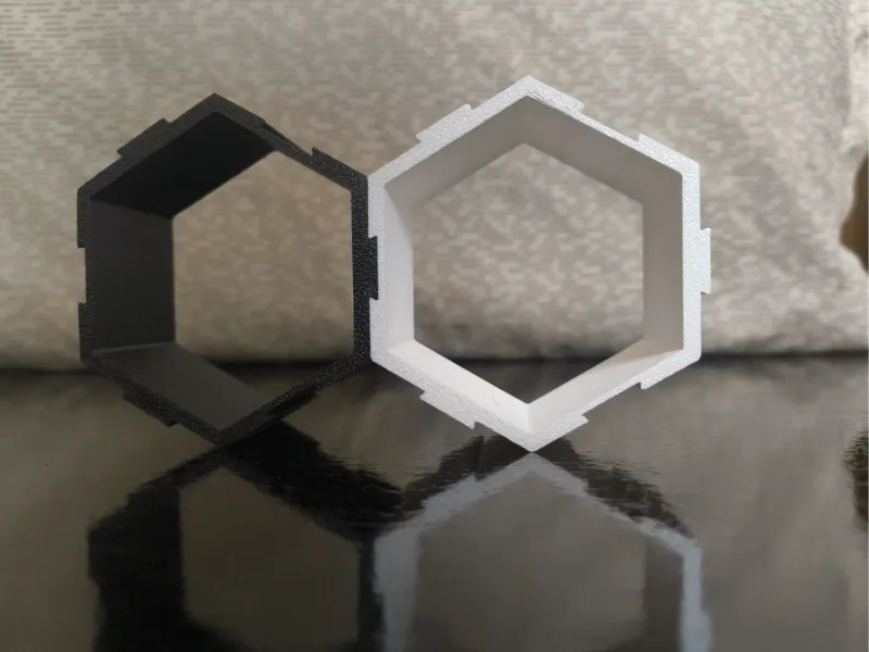 Modular Hexagonal Shelf
