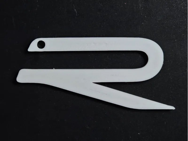 VW R New Logo Keychain