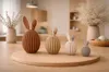 Large – Japandi Easter Easter Egg bent Ear - Modern Decor