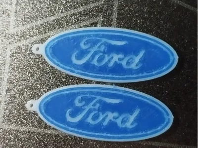 Ford Logo Keychain