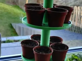 Modular Seedling pot Stacker