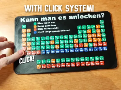 Can you lick it? - German version