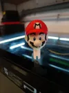 0.2mm layer, 2 walls, 10% infill Mario bemalt AMS