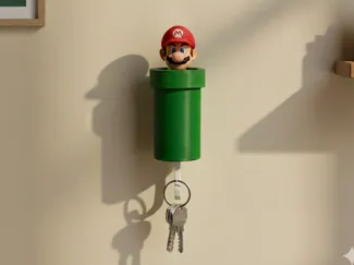 Portachiavi a Parete di Super Mario
