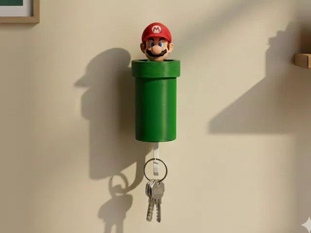 Portachiavi a Parete di Super Mario