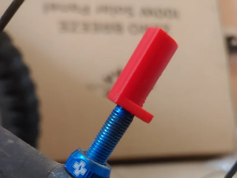 Letter L Valve Cap