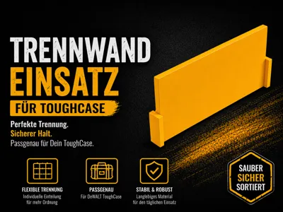 DeWALT ToughCase Divider Insert (TALL)