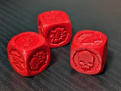 Fantasy Football Block Dice