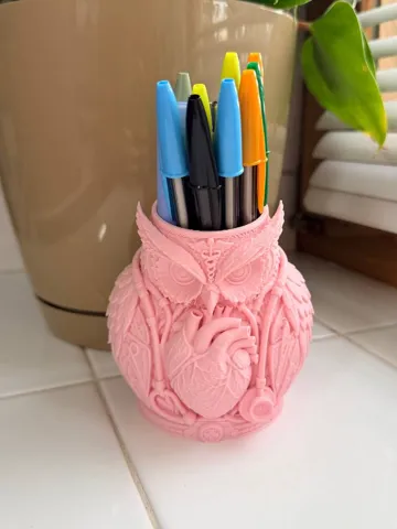 Soporte: Dr. Hoot – Anatomical Medical Pen Holder — vista de referencia 2