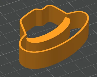 Red Hat Cookie Cutter with recessed band