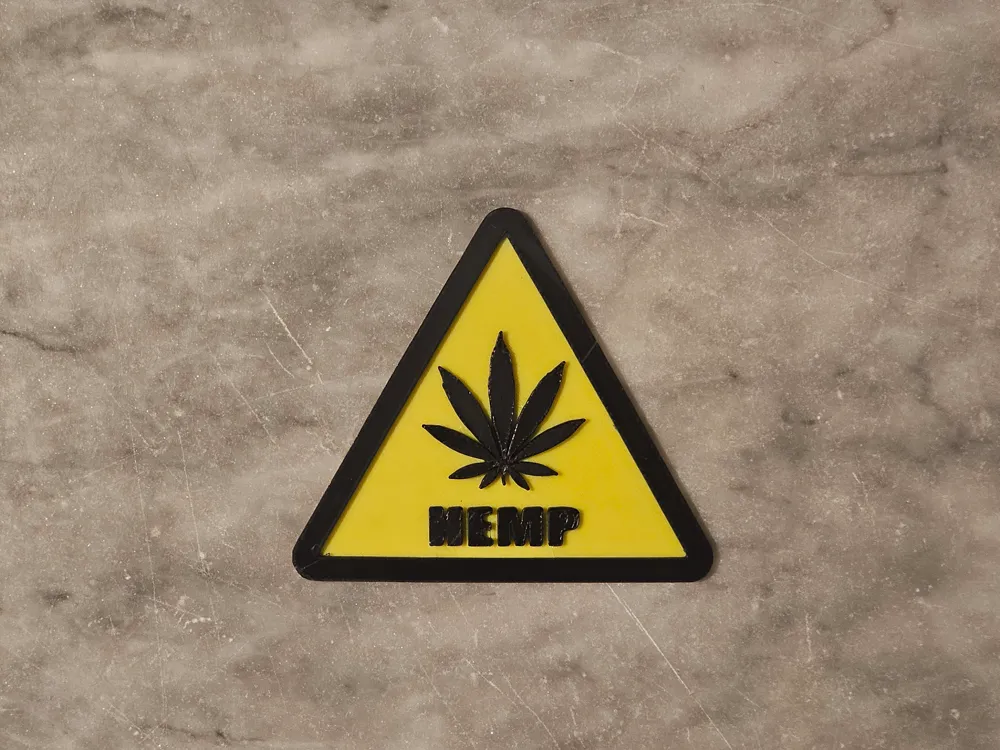 Hemp road sign by dubmehard MakerWorld: Download Free 3D Models