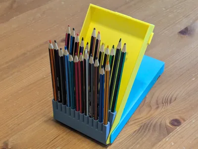Pencil Case/Display for 24 Pencils.