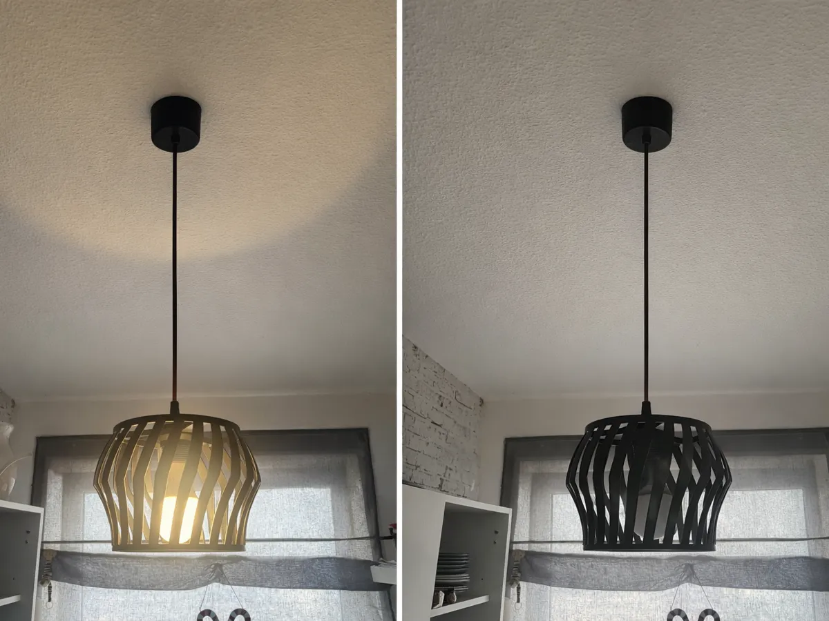 Twist Shadow Lamp Modern E27 Lampshade No Supports - Free 3D Print ...