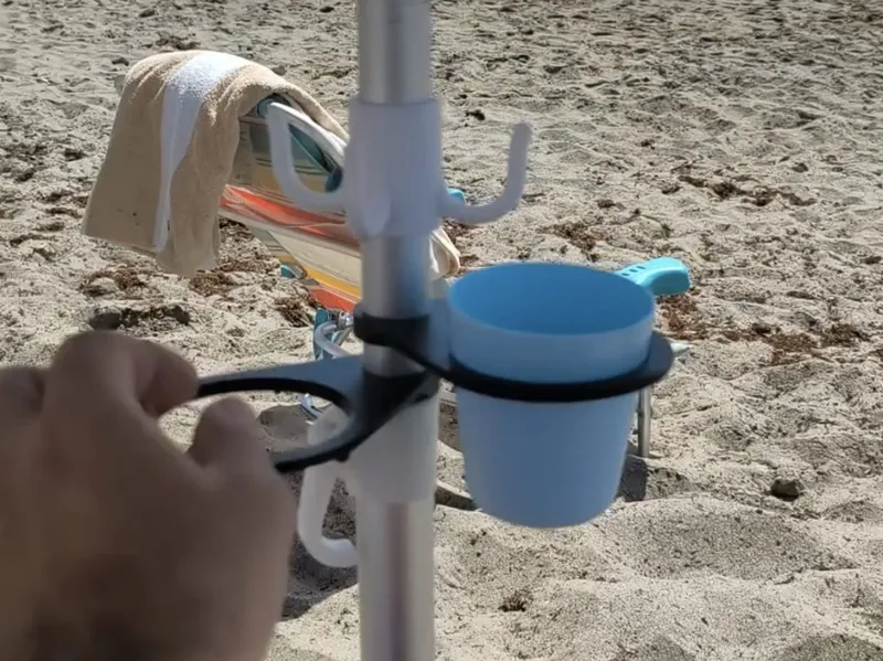 Beach Umbrella Cup Holder