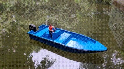 1/14 RC fishing boat 遥控钓鱼船