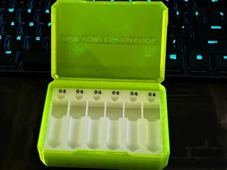 H2C Clamshell Vortek Hotend Storage