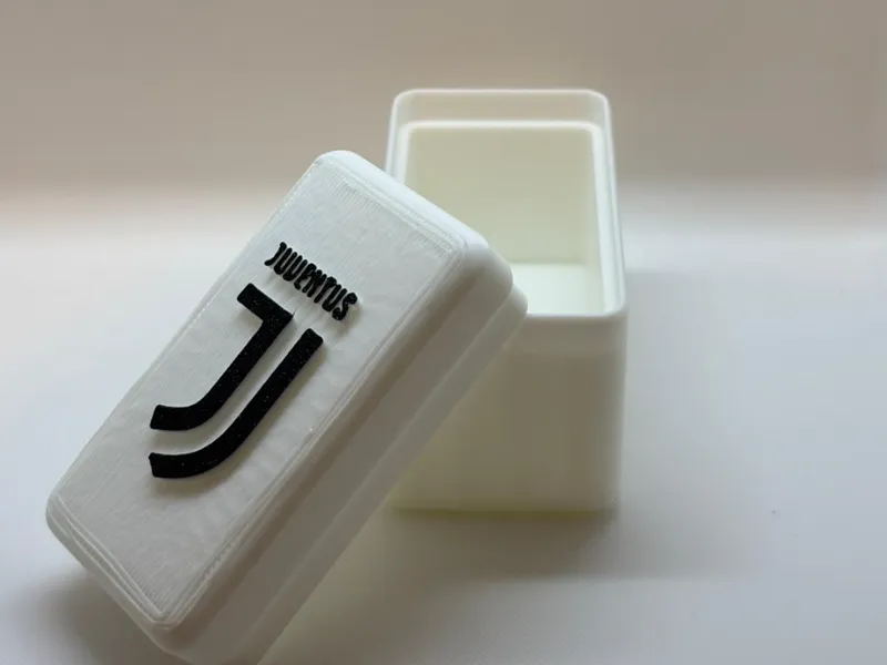 Scatola con coperchio - Logo Juventus