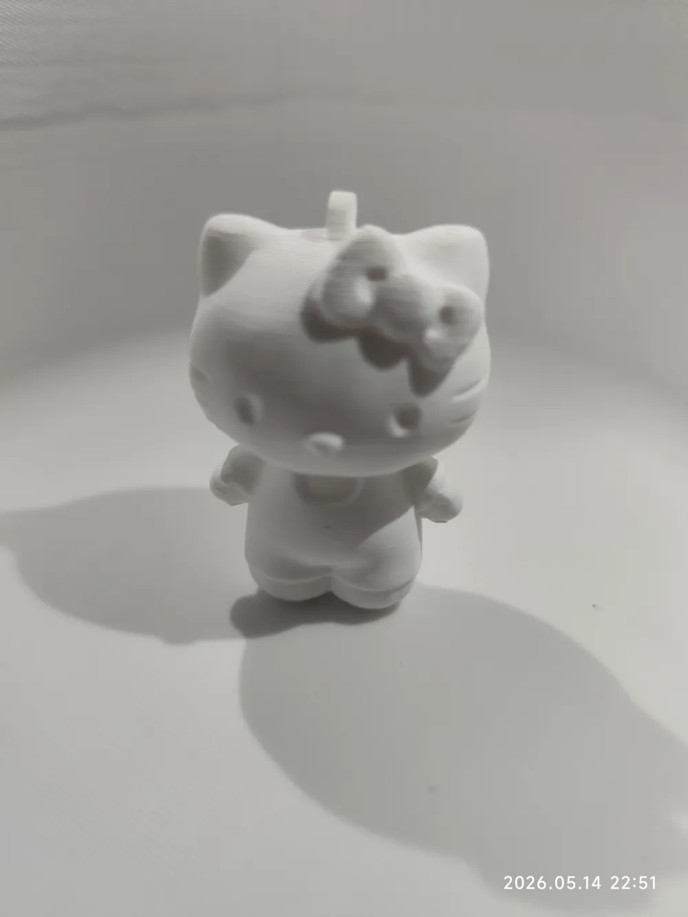 Hello Kitty keychain - Free 3D Print Model - MakerWorld