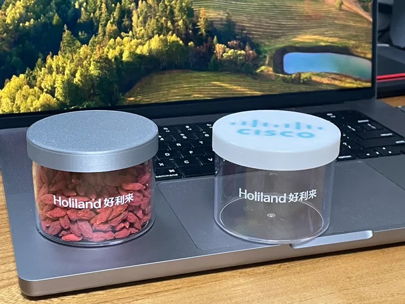 好利来蛋糕盒盖子 (Holiland Cake Can Lid with cisco logo)