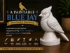 Blue Jay Figurine - Standard 0.24 mm