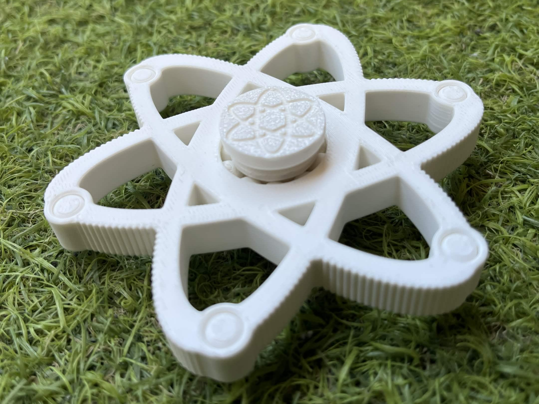 Fidget Spinner Atom - Print In Place