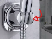 shower wall mount plastic part replacement 