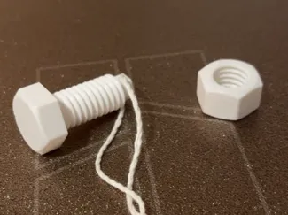 Bolt keychain