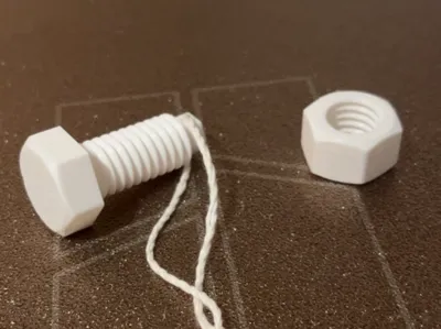 Bolt keychain