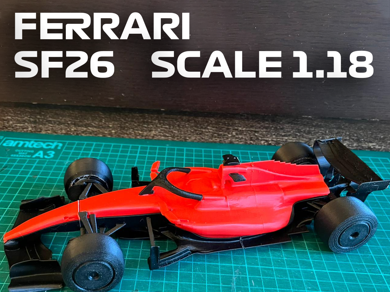 FERRARI SF26 2026 SCALE 1.18