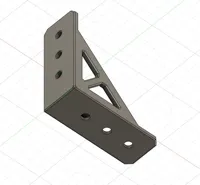Équerre renforcée 100x40 mm, trou 8 mm — photo 8